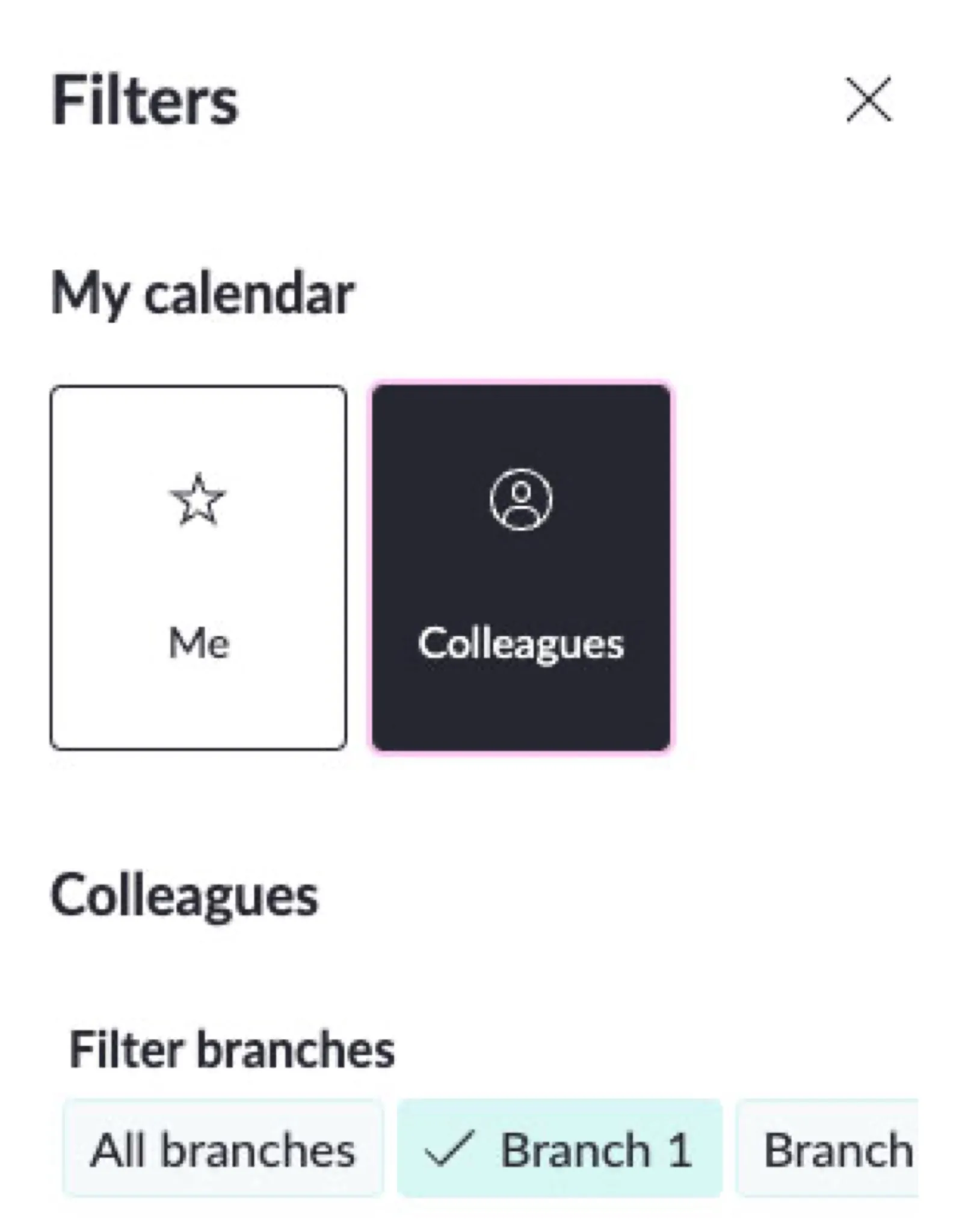 The contents of a modal