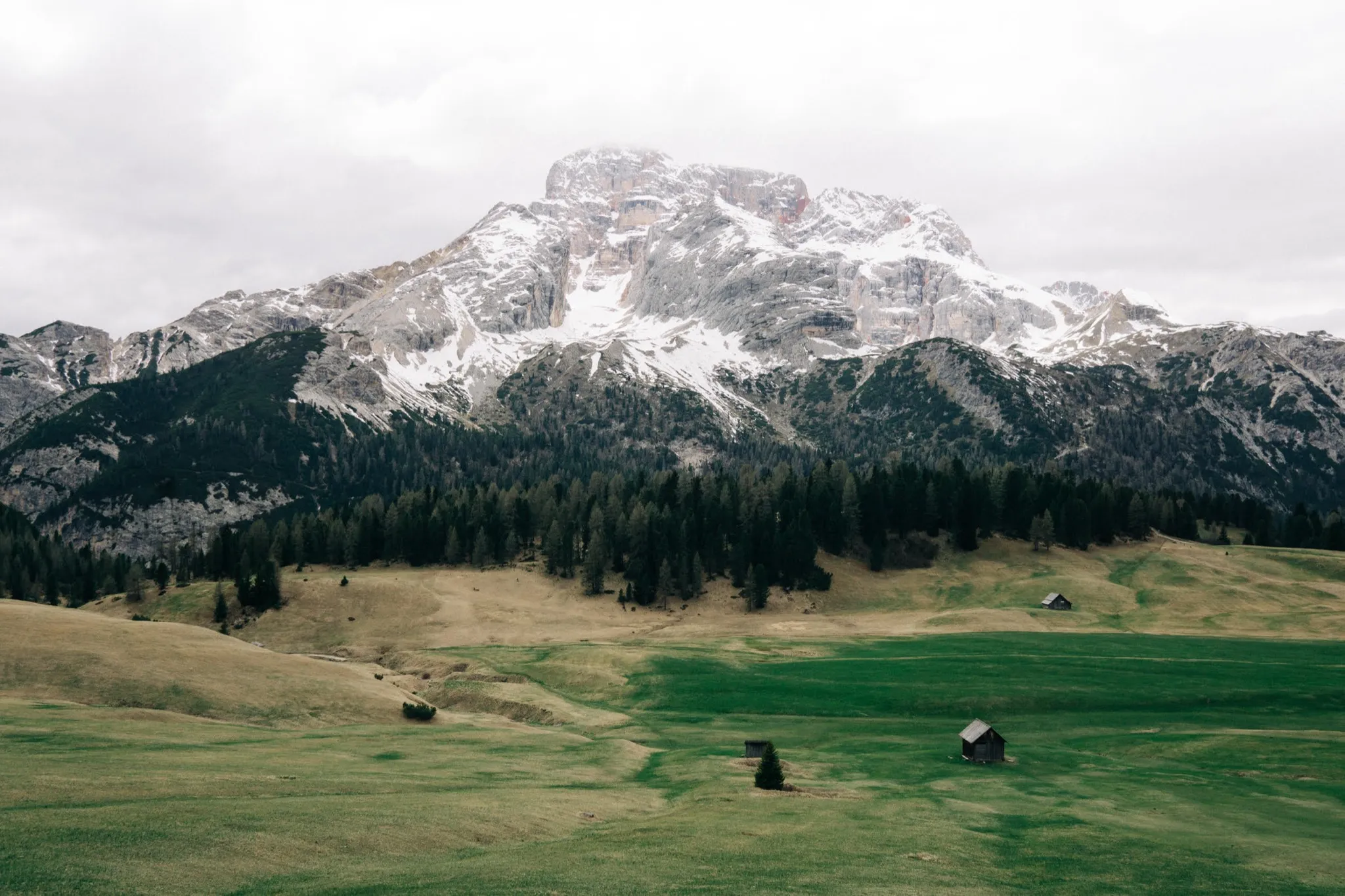 A mountain representing a hill chart